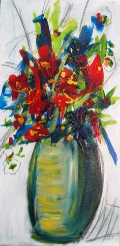 Painting-Floral-Floral Explosion 1