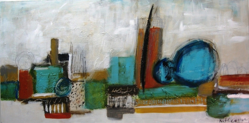 Painting-Abstract-Coldness of My Winter