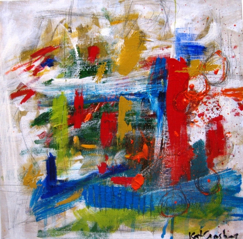 Painting-Abstract-Confusion Abounds 1