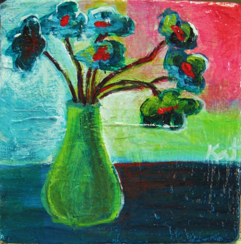 Painting-Floral-Summer Flowers