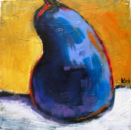 Painting-Still Life-Eggplant