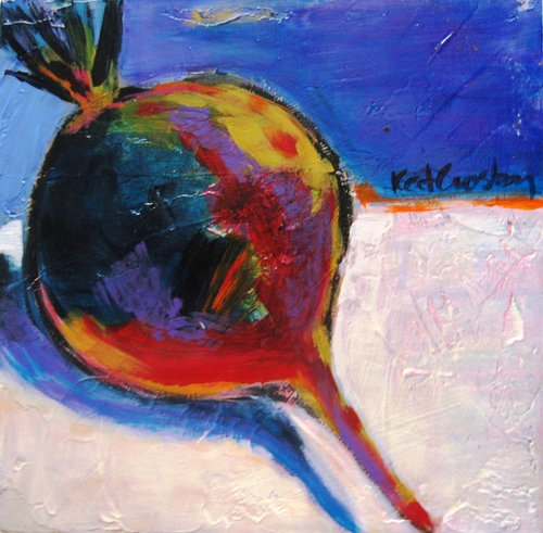 Painting-Still Life-Radish