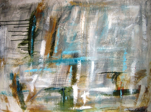 Painting-Abstract-Where Will It End?