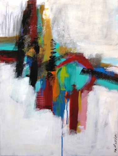 Painting-Abstract-Ups and Downs