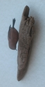 Sculpture--Ceramic-AssemblageNuthatch, side