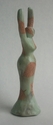 Ceramics-Green Goddess - side view