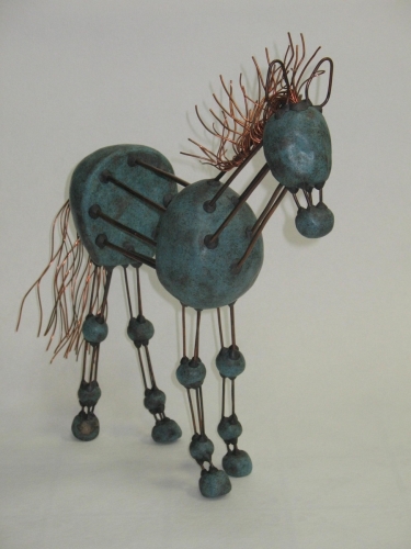 Sculpture-Conceptual-Copper Stallion