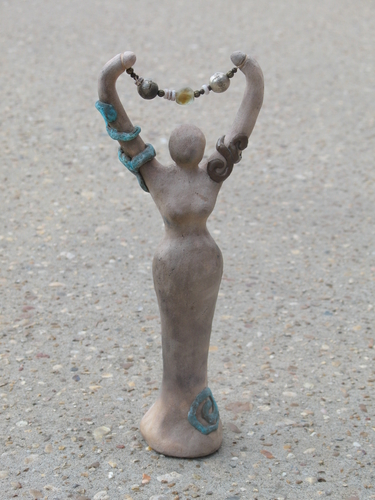 Ceramics-Figurative-Snake Goddess