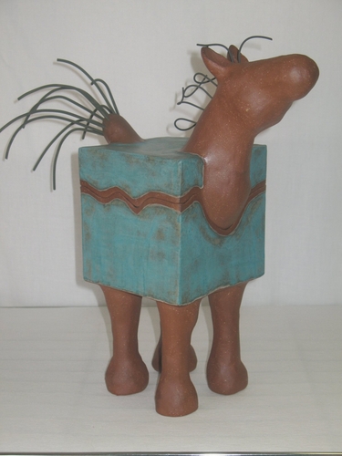 Ceramics-Animals-Horse Box