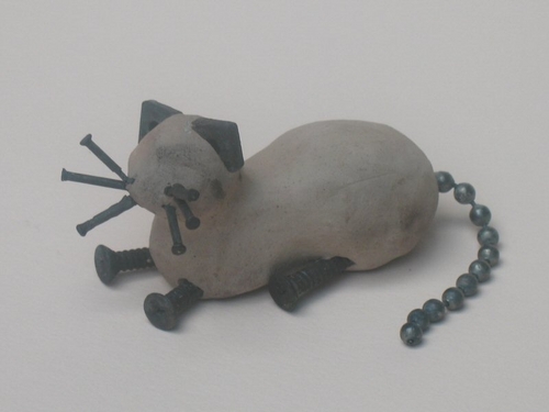 Ceramics-Animals-Hardware Cat