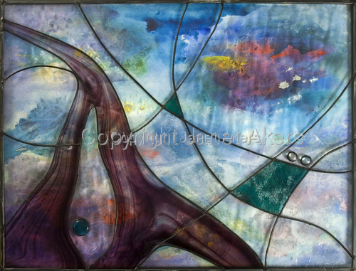 Mixed Media-Looking Through