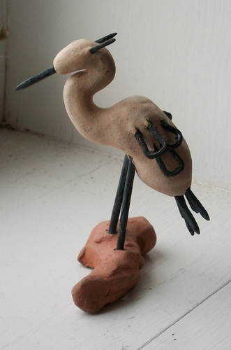 Ceramics-hardware heron