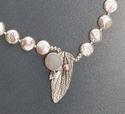 Suzanne Reuben Jewelry Design, www.suzannereuben.com, suzanne reuben, handcrafted art jewelry, handcrafted jewelry, art jewelry, handmade, fine silver, PMC, metal clay, fine silver clay, centerpiece, pendant, drusy, druzy, pearl, drusy pearl centerpiece, drusy pearl pendant, coin pearl, coin pearl necklace - Pendants Jewelry