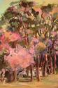 Painting--Oil-LandscapePink Sunset