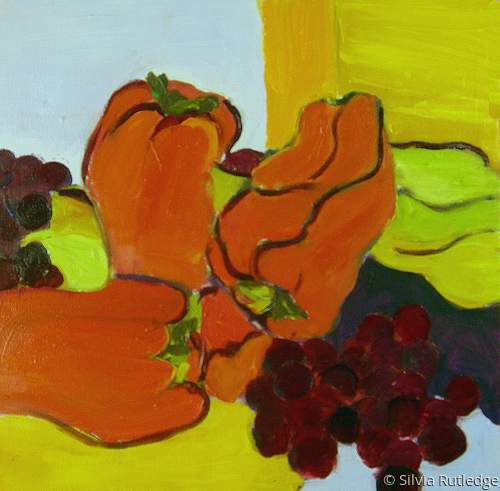 Painting-Still Life-Peppers2