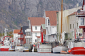 Photography-View over harbour, Henningsvaer