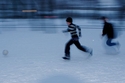 Photography-Football on the snow