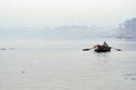 Photography-Solitary Man on Ganges, Varanasi