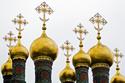 Photography-Cathedral Domes, Kremlin, Moscow