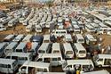 Photography-Taxi Parking, Nakasero Market, Kampala