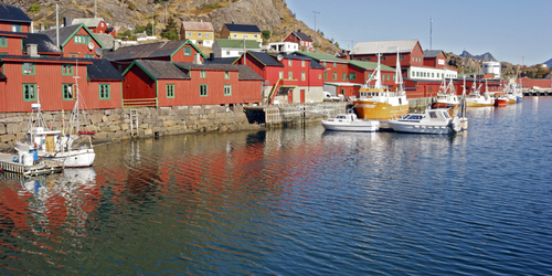 Photography-Little village, Stamsund