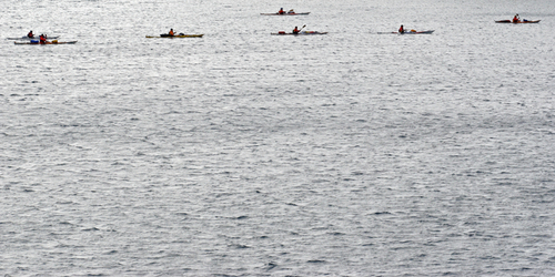 Photography-Canoing, Henningsvaer