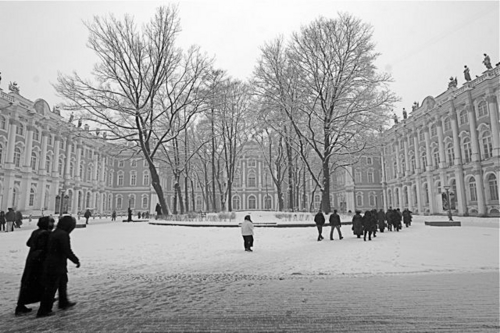 Photography-Hermitage in snow