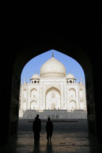 Photography-Framed Taj Mahal, Agra