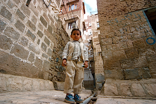 Photography-Posing boy, Sanaa
