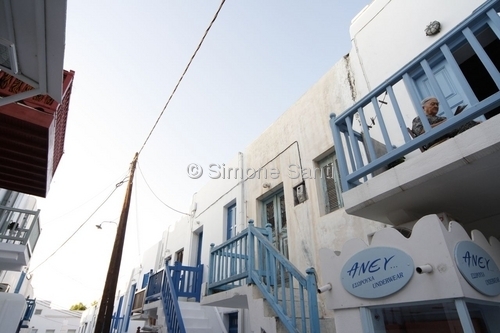 Photography-Old lady on terrace 2