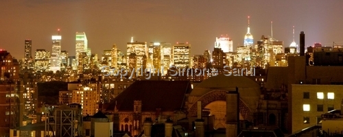 Photography-Architecture-Midtown skyline panorama