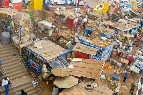 Photography-Stands, Nakasero Market, Kampala