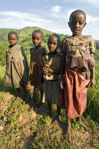 Photography-Rural Children, Bwindi