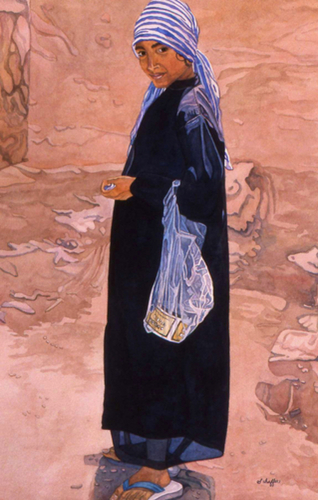Girl in Blue