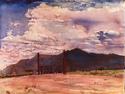 Clouds over the Mountains: Taos