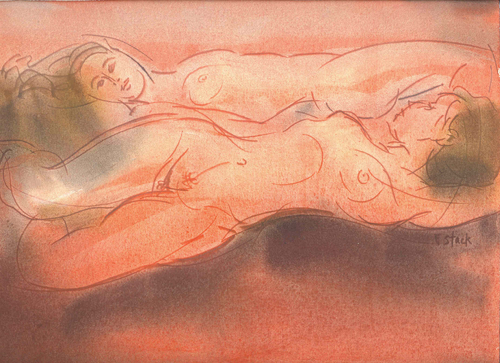 Two Female Nudes