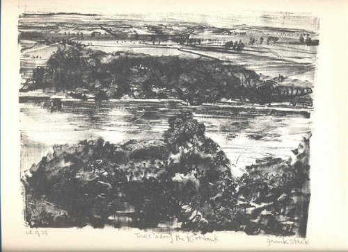 Trees Along The Riverbank