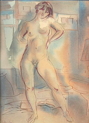 Standing Nude