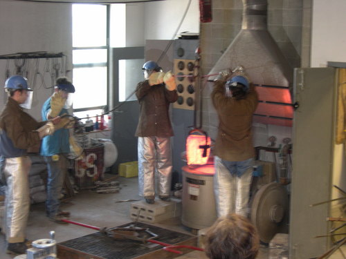 Bronze Pour