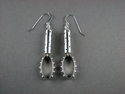 Jewelry--Noble Metals-EarringsSilver Spike