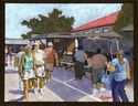 Painting--Oil-CityscapeFlea Market sketch