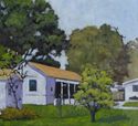 Painting--Oil-LandscapeBack Yard Plein Air