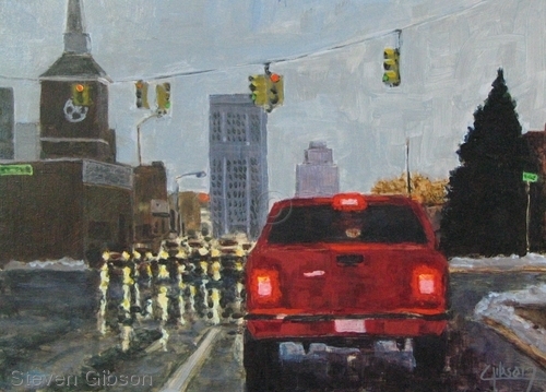 Painting-Rainy Afternoon
