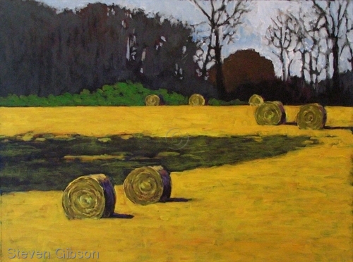 Painting-Hay Field