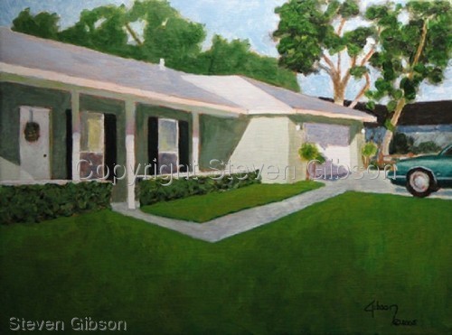 Painting-Cityscape-My House