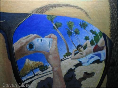 Painting-Photorealism-Reflections