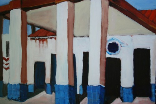 Painting-Acrylic-Humble Oil, Premises Vacated