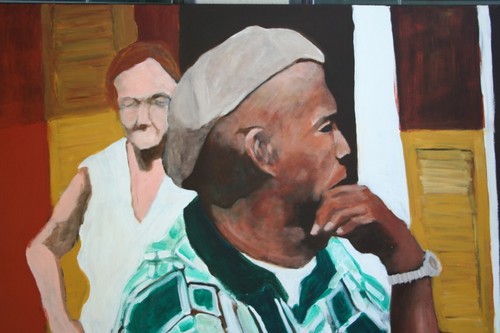 Painting-Acrylic-Singin' the Blues
