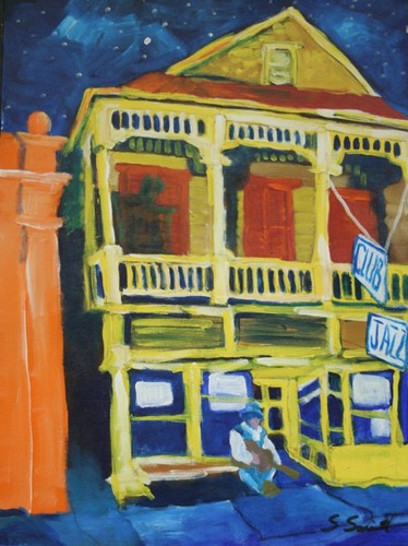 Painting-Club Jazz