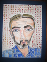 Self Portrait with Tiles